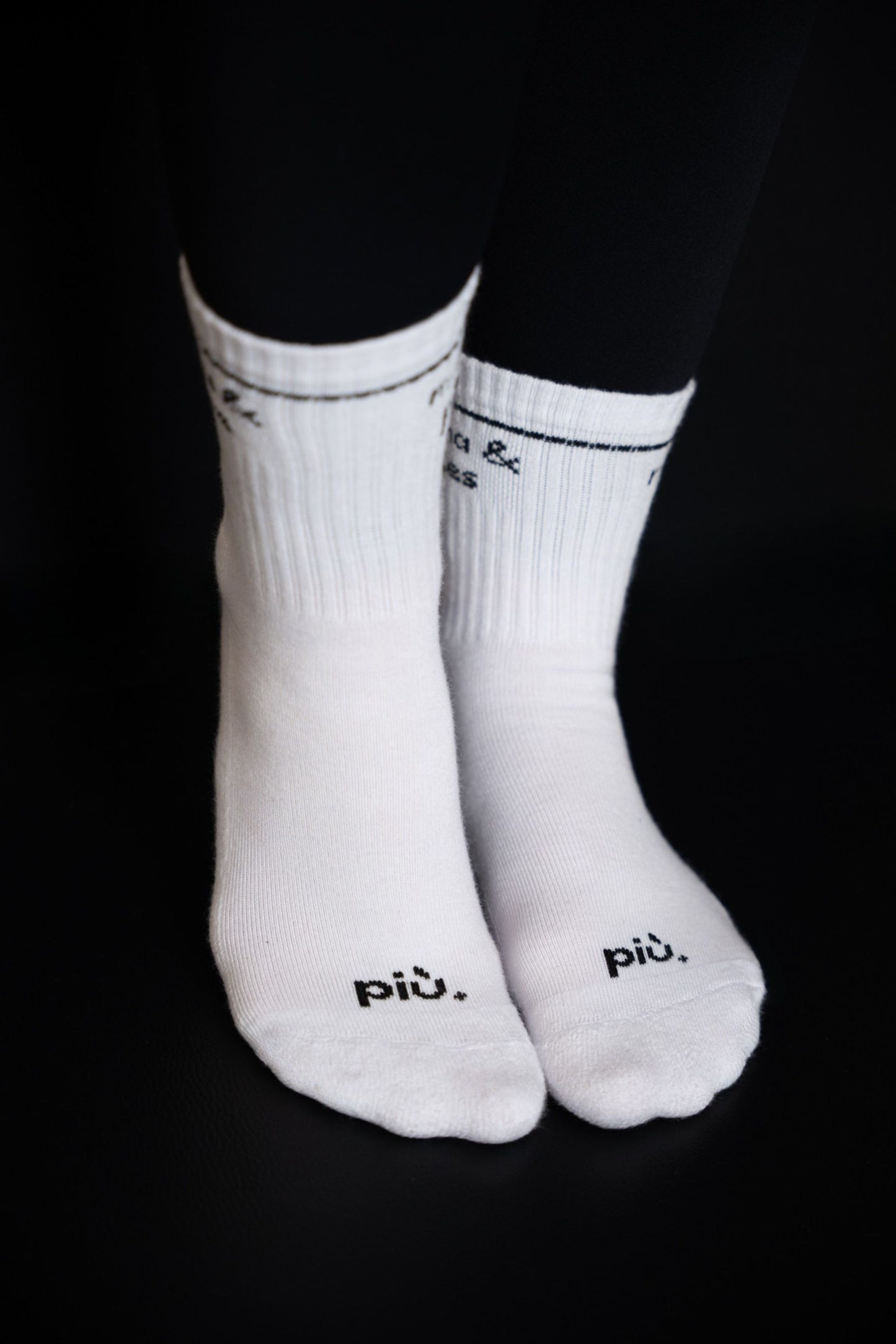 Quarter Pilates Socks Quote